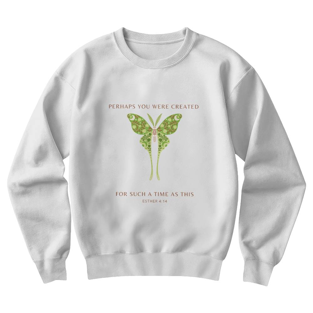 Such a time like this  Sweat shirt,  Moth Teeshirt