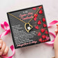 To My Smokin' Hot Soulmate - The One - Forever Love Necklace Gift