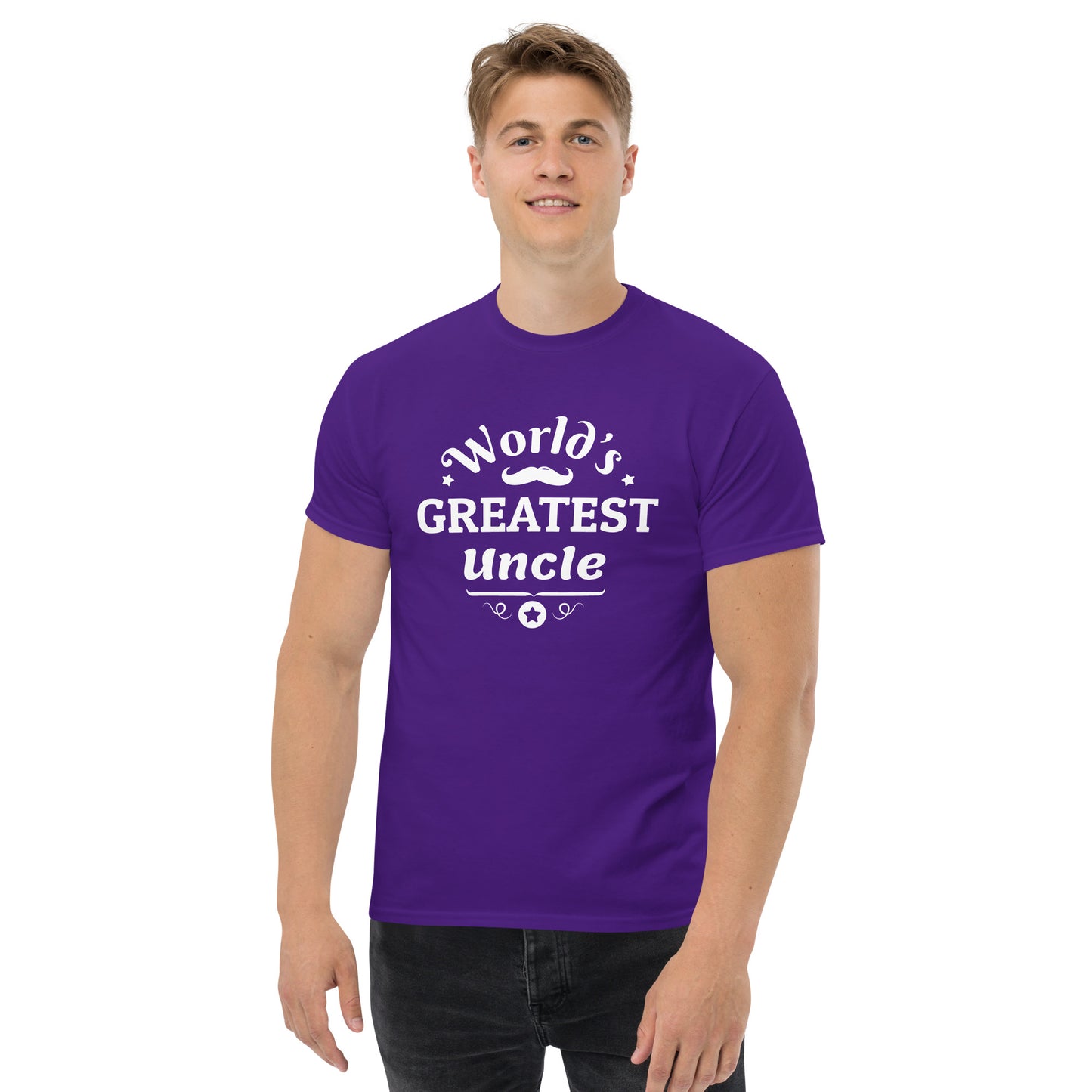 World Greatest Uncle  | Men's classic T-Shirts