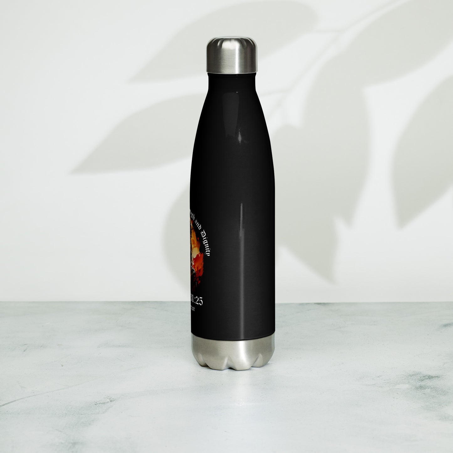She is a Warrior | Stainless Steel Water Bottle