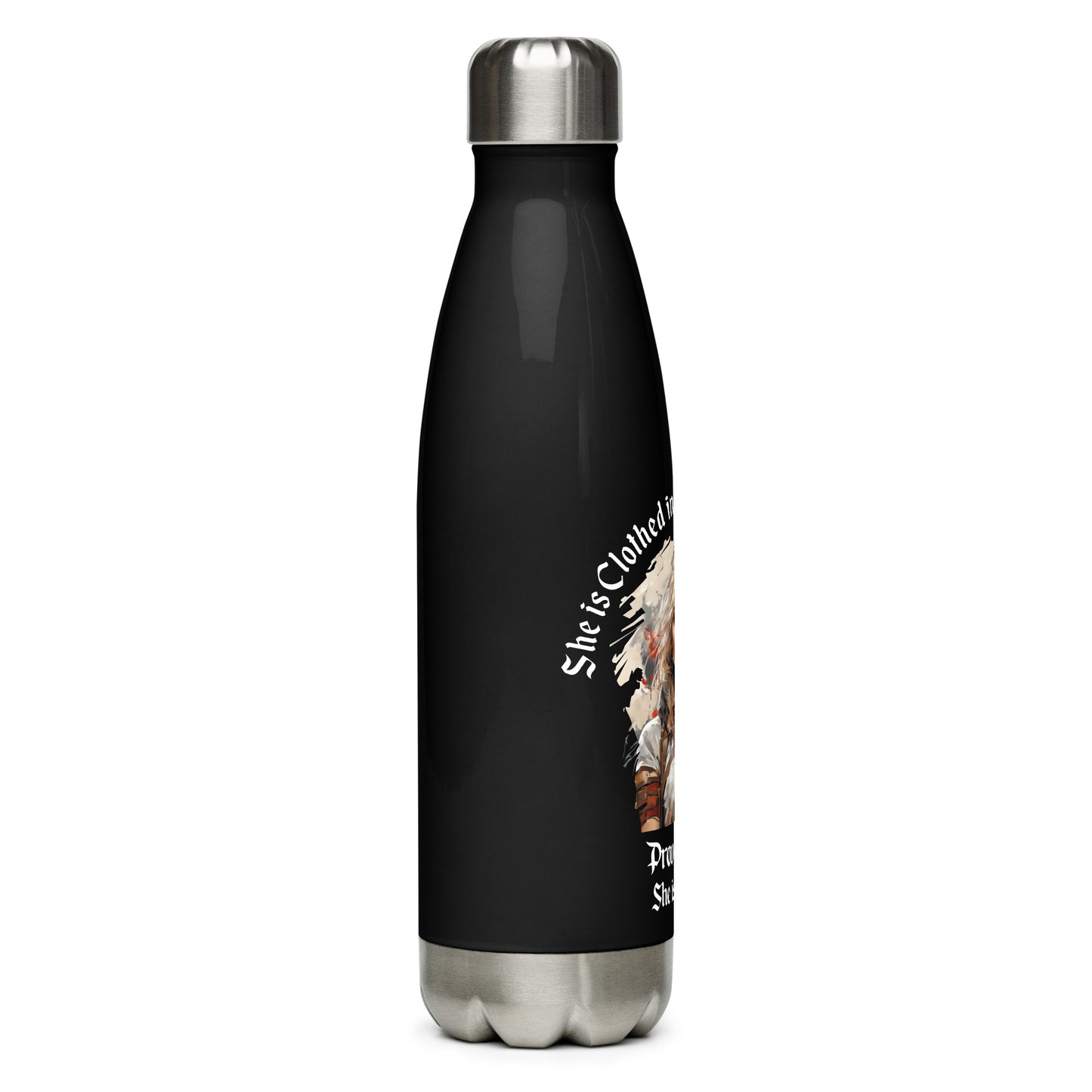 She is a Warrior | Stainless Steel Water Bottle