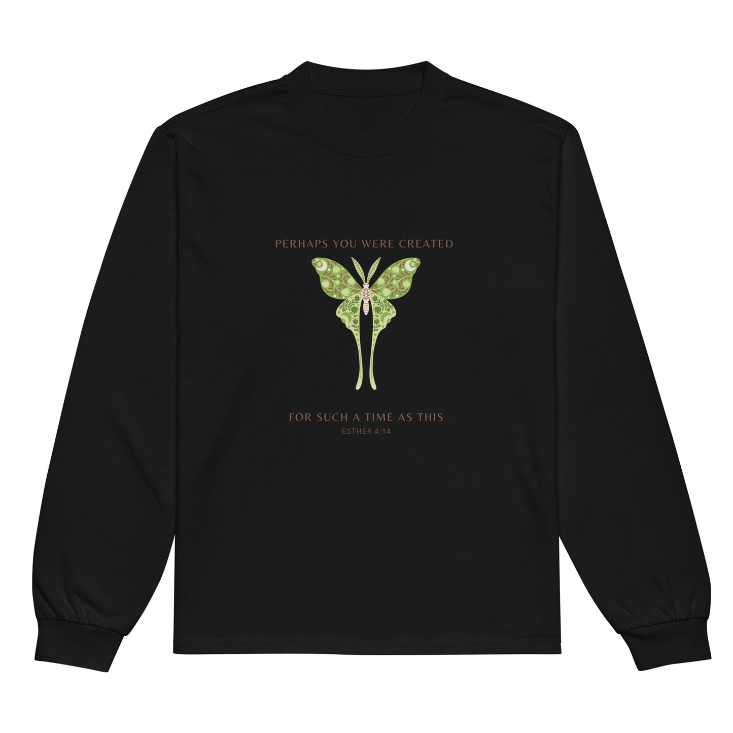 Moth Premium heavyweight long sleeve shirt