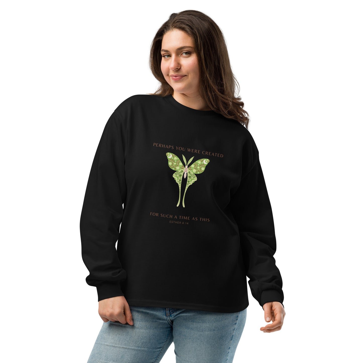 Moth Premium heavyweight long sleeve shirt