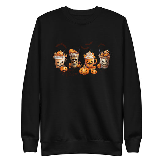 Halloween Sweater | Coffee Latte Sweatshirt