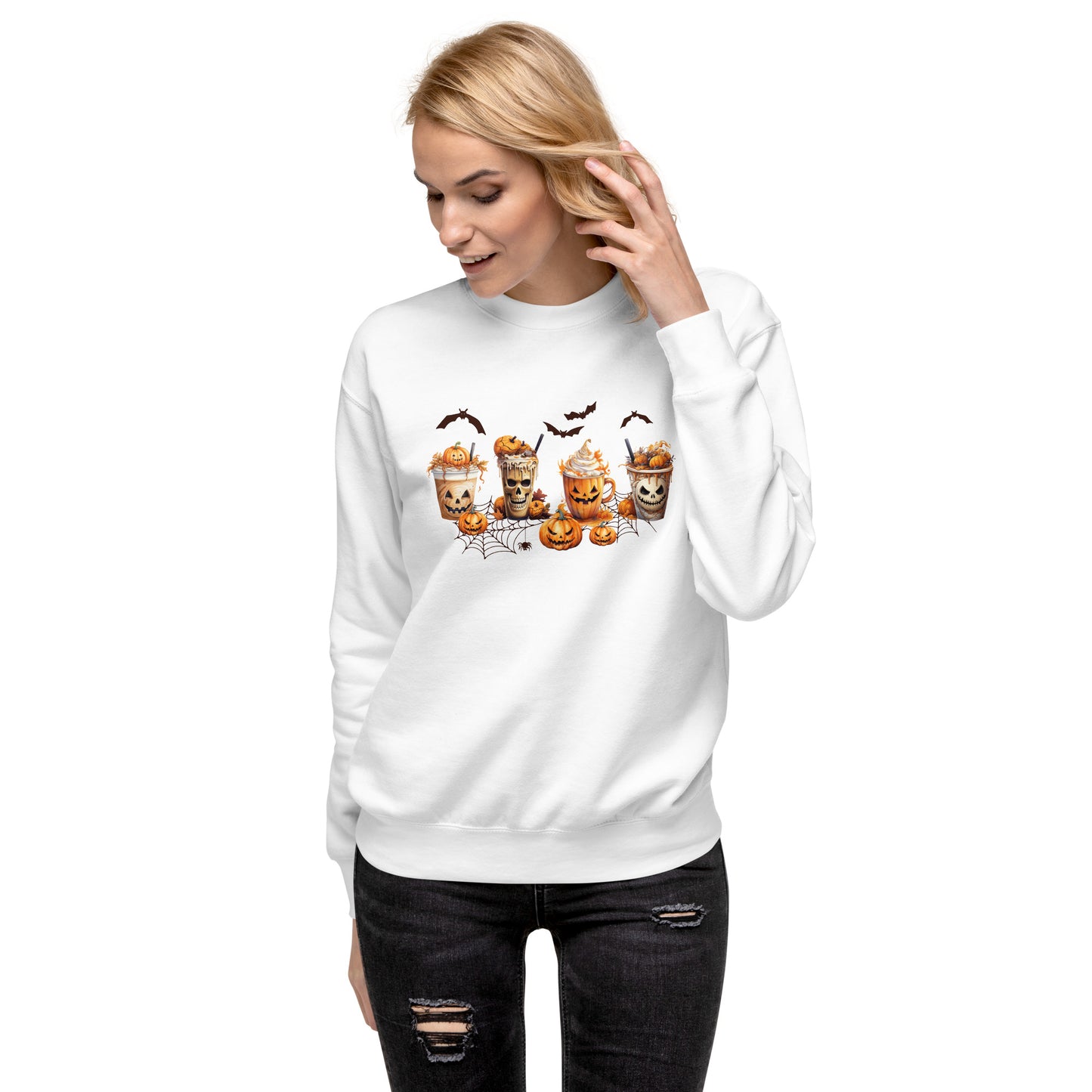 Halloween Sweater | Coffee Latte Sweatshirt