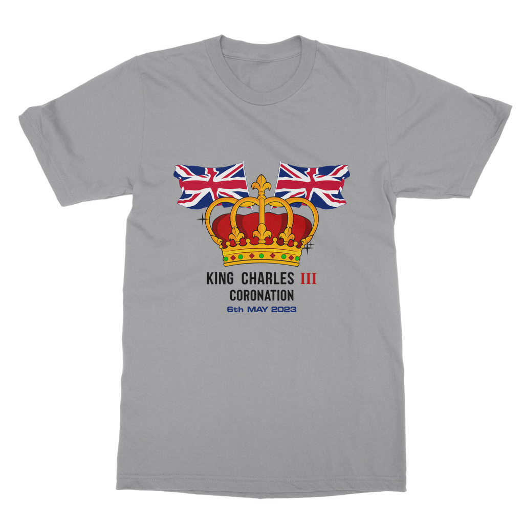 King Charles III 3rd coronation gifts 2023 T-Shirt- Light Colours