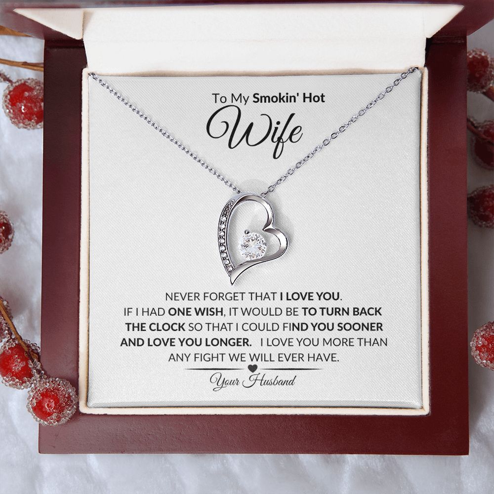 My Smokin' Hot | Never Forget | Forever Love Necklace