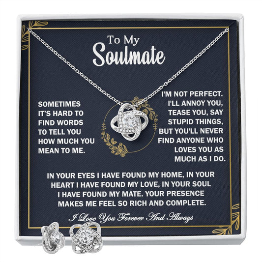 My Soulmate  | Complete | Love Knot Necklace