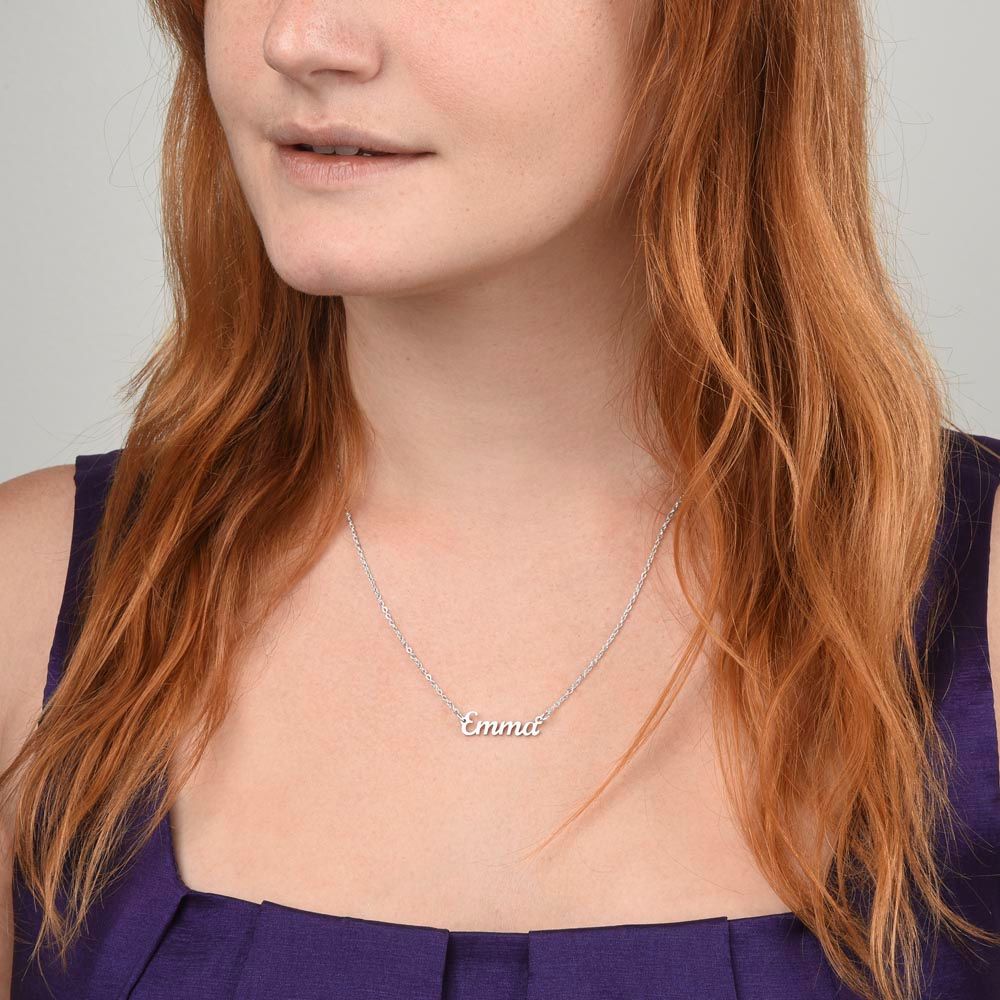 Custom Name Necklace - Add the Name / Word