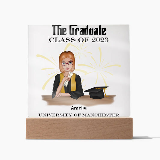 The Graduate Class | Acrylic Square Plaque