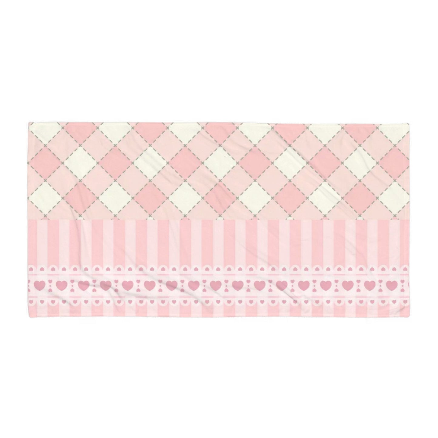 Peach Personalized Sublimated Towel