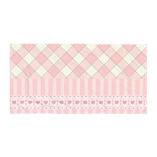 Peach Personalized Sublimated Towel