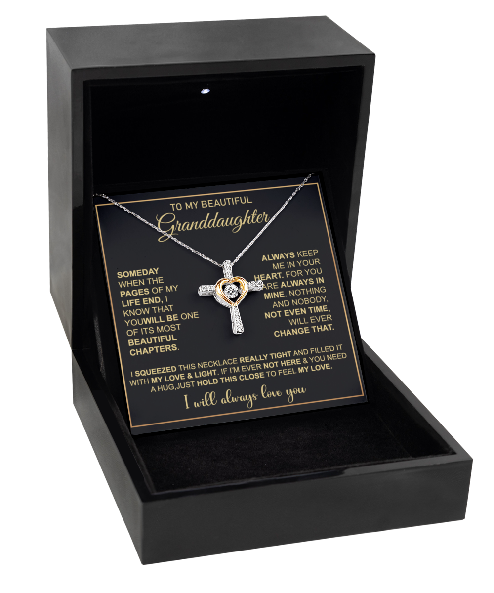 To my Granddaughter | Beautiful Chanters | Cross Dancing Necklace