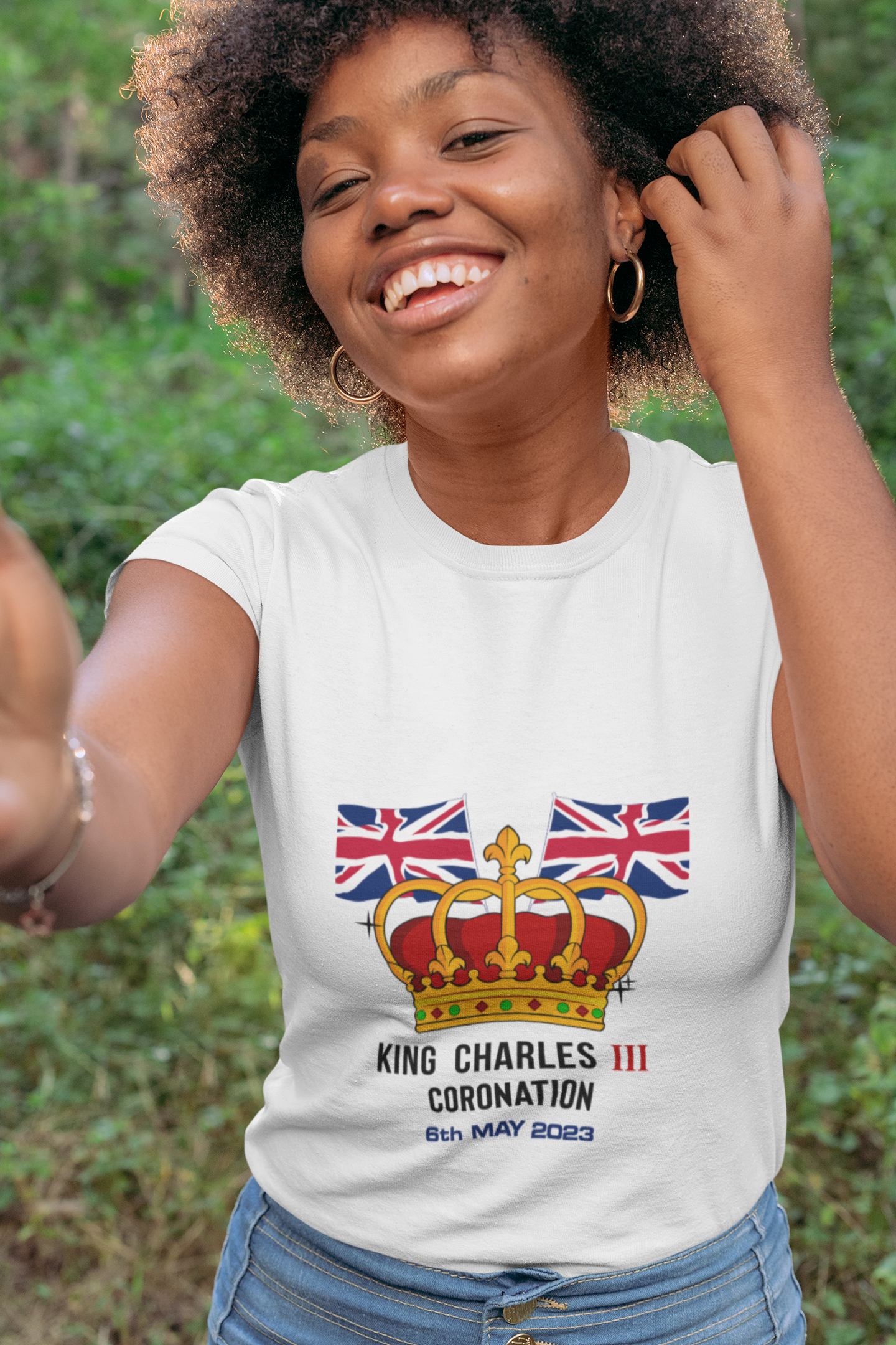 King Charles III 3rd coronation gifts 2023 T-Shirt- Light Colours